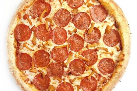 Пепперони с опятами 30см.