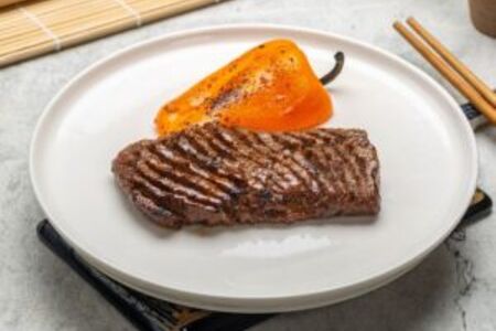 Мраморная говядина якинику на гриле