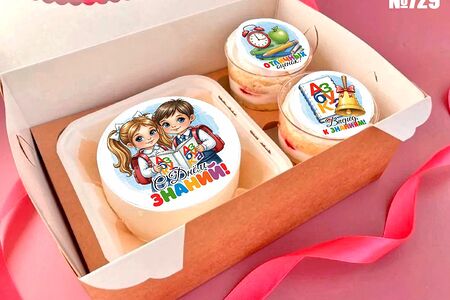 Бенто-бокс и 2 трайфла №729