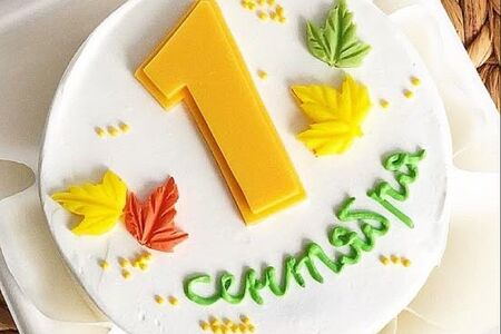 Бенто-торт 1 сентября