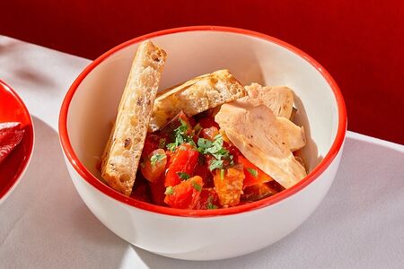 Ланч №4 Суп, салат, горячее и напиток