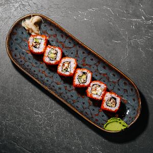 Ролл Калифорния с угрём