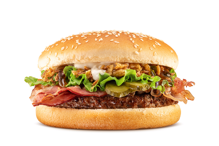 Бургер бекон