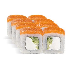 Ролл Филадельфия с огурцом