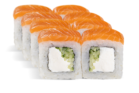 Ролл Филадельфия с огурцом