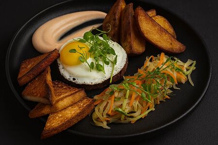 Бифштекс из мраморной говядины