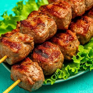 Шашлык из свиной шейки