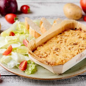 Запеканка с грибами