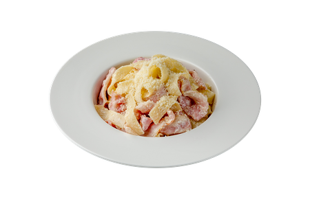 Паста Карбонара с беконом