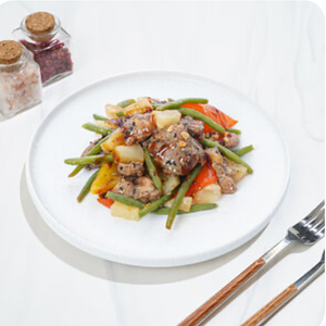 Курица по-гавайски с рисом Бк