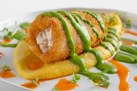 Кальмар в панировке