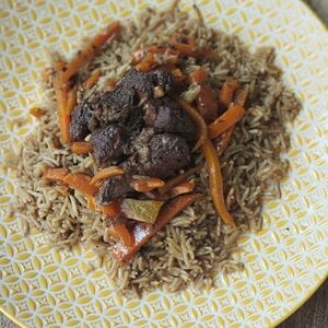 Узбекский плов с говядиной