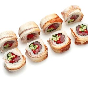 Окане с угрем и тунцом