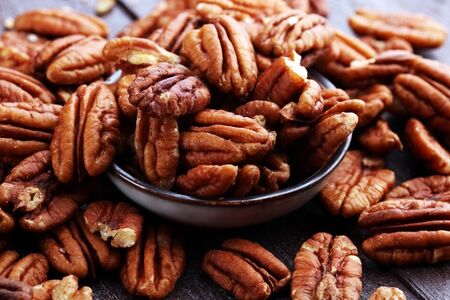 Пекан жареный