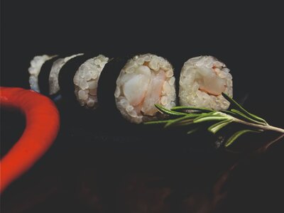 Мини-ролл Креветка