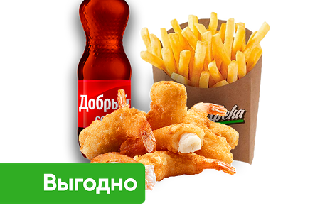 Комбо с Креветками 9 шт