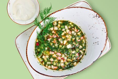 Окрошка на квасе