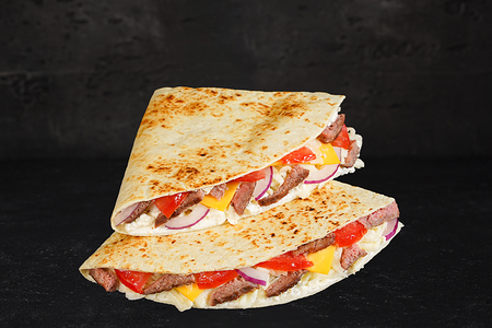 Кесадилья с говядиной