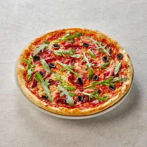 Пицца с окороком и маслинами (29 см)