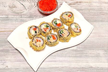 Ролл Темпура Лосось 