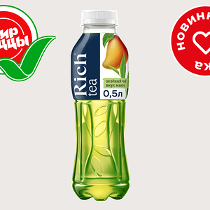 Чай Rich зеленый с манго 0,5 л