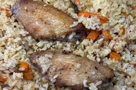 Плов с курицей