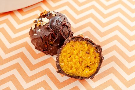 Трюфель тыква-миндаль