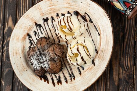 Шоколадный фондан