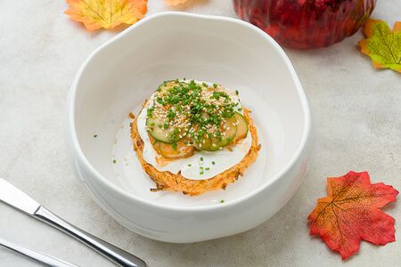 Драник из моркови 