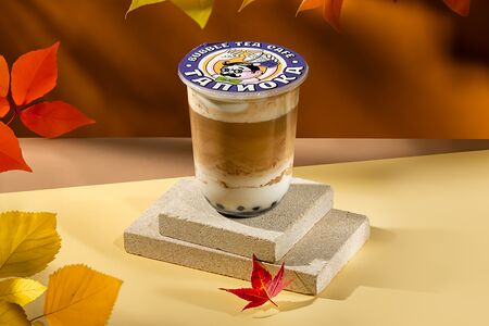 Бабл-кофе Яблочный пирог с тапиокой