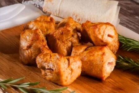 Шашлык из куриного филе