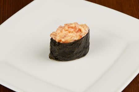 Спайси сёмга гункан