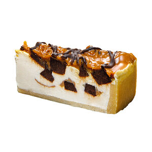 Чизкейк Брауни-карамель