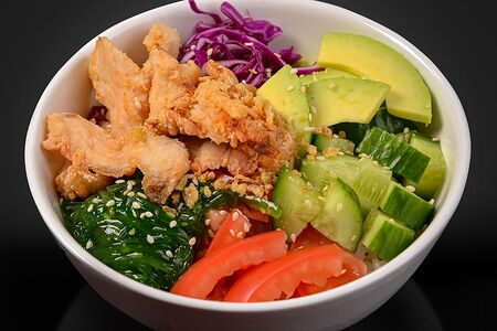 Поке с курицей