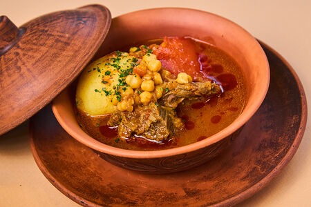 Бозбаш с телятиной