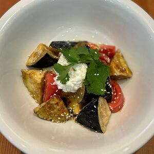 Хрустящие баклажаны со страчателлой