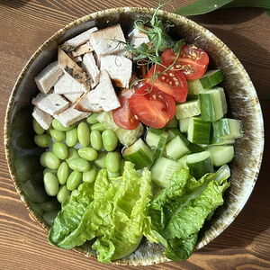 Поке с цыплёнком