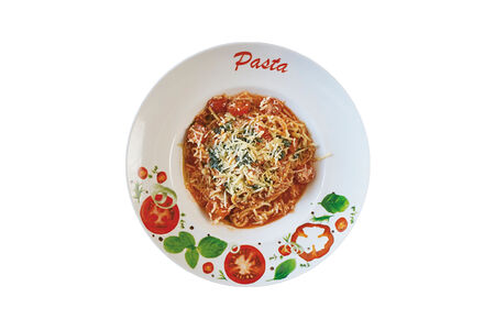 Спагетти с томатами