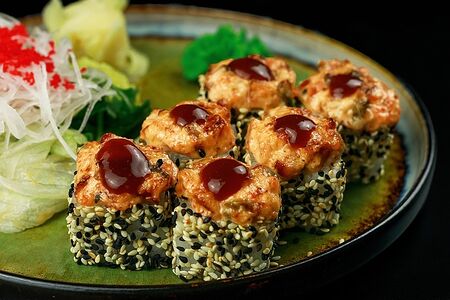 Запеченый лосось/угорь 6 шт