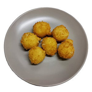 Сыр жареный с чесноком