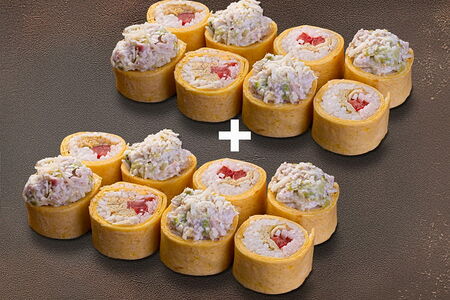 БигДабл Цезарь с Салатом и Курочкой гриль