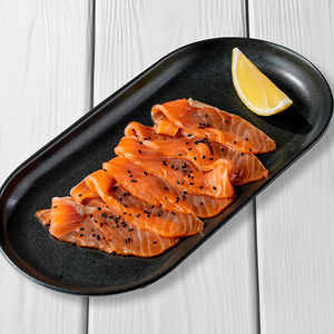 Слабосоленый лосось