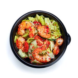 Салат что-то типа Цезаря