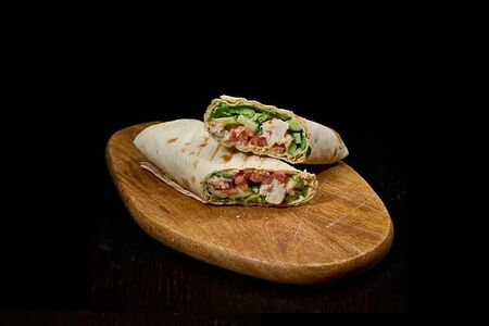 Цезарь ролл с креветкой