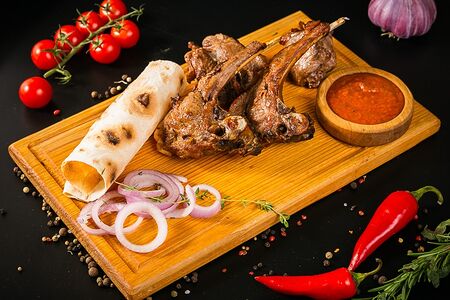Шашлык из баранины (Каре, мякоть) 