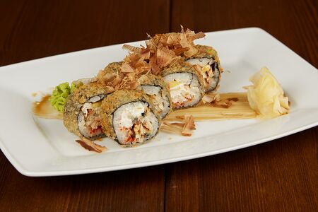 Жареный с угрём