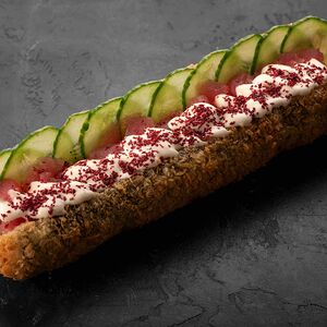 Хот-дог ролл с тунцом