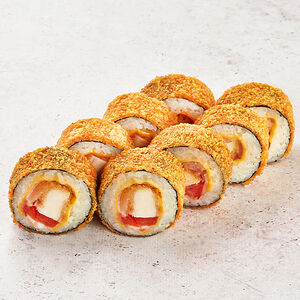 Темпура с курицей и беконом