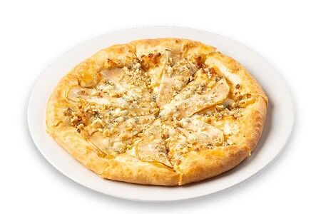 Хачапури с грушей и горгонзолой