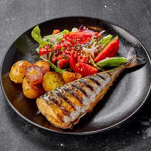 Скумбрия гриль